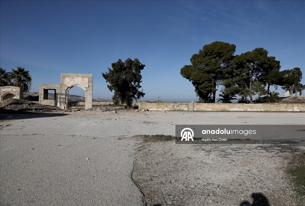 AA ekibi, Süleyman Şah Türbesi bölgesini görüntüledi