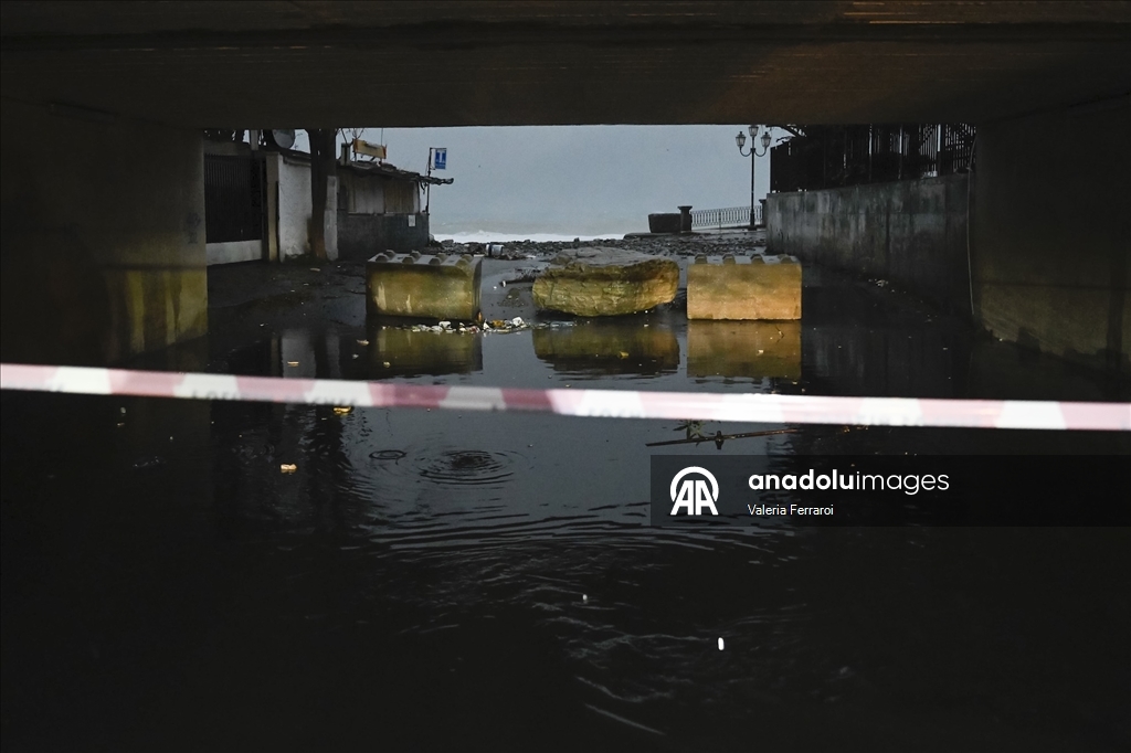 Циклон «Гарри» обрушился на юг Италии