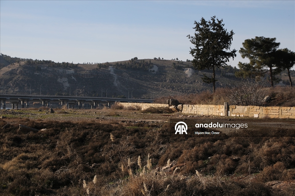 AA ekibi, Süleyman Şah Türbesi bölgesini görüntüledi