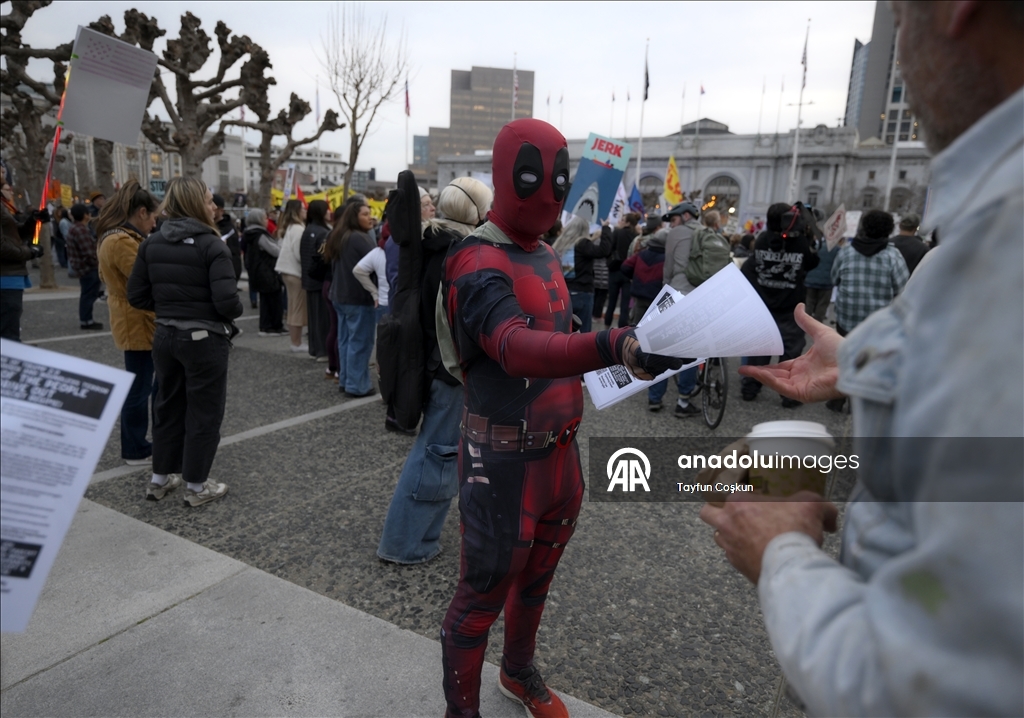 В Калифорнии прошли протесты против Трампа