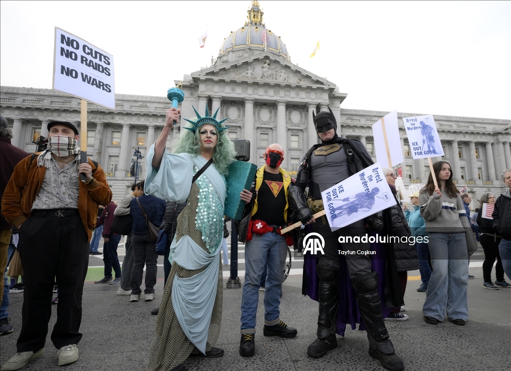 В Калифорнии прошли протесты против Трампа