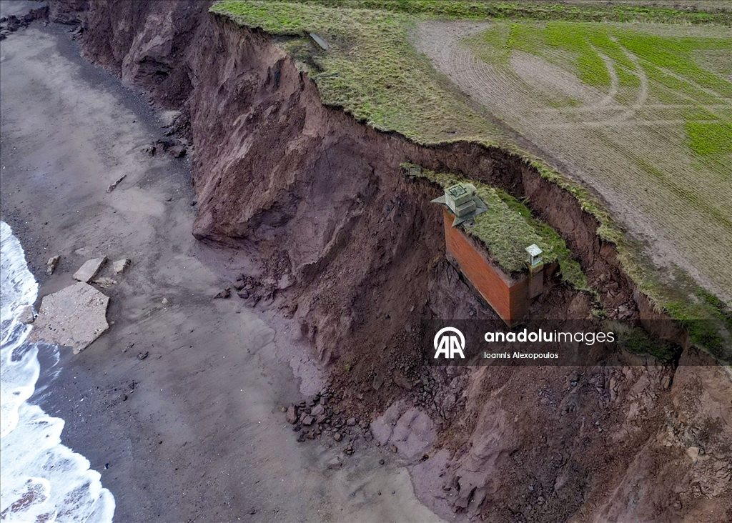 İngiltere'deki nükleer Soğuk Savaş sığınağı uçurumun kenarında