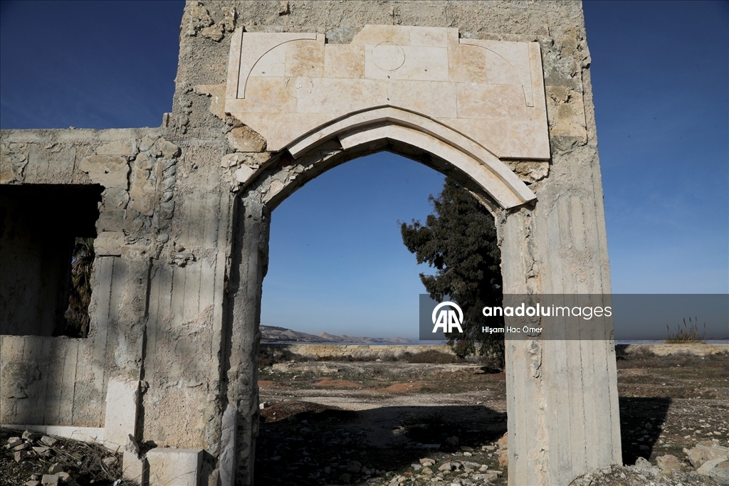 AA ekibi, Süleyman Şah Türbesi bölgesini görüntüledi