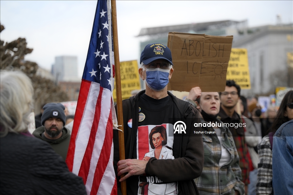 В Калифорнии прошли протесты против Трампа