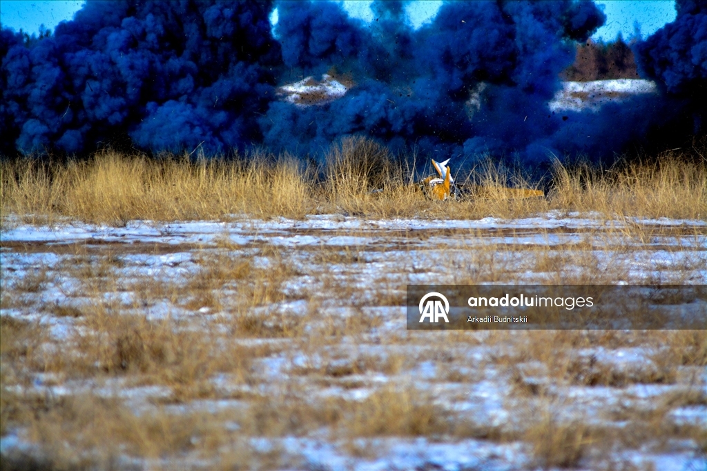Rusya’da askeri tatbikat gerçekleştirildi