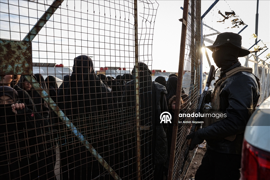 Suriye güvenlik güçleri, Hol Kampı'ndaki güvenlik önlemlerini artırdı