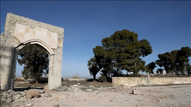 AA ekibi, Süleyman Şah Türbesi bölgesini görüntüledi