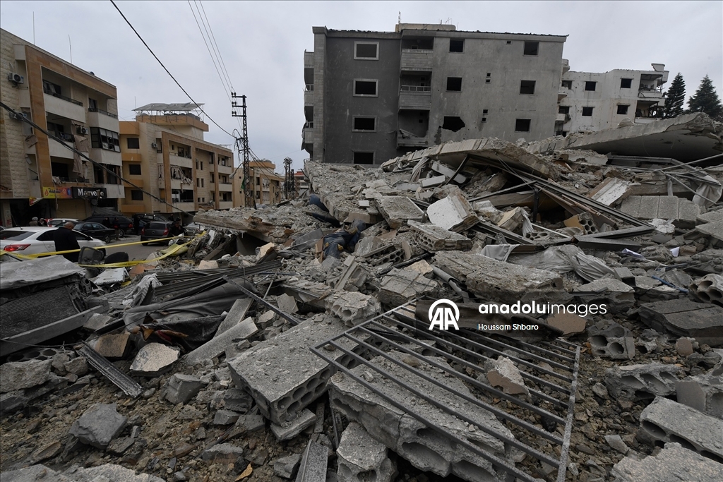 İsrail'in Lübnan'ın güneyine düzenlediği hava saldırıları