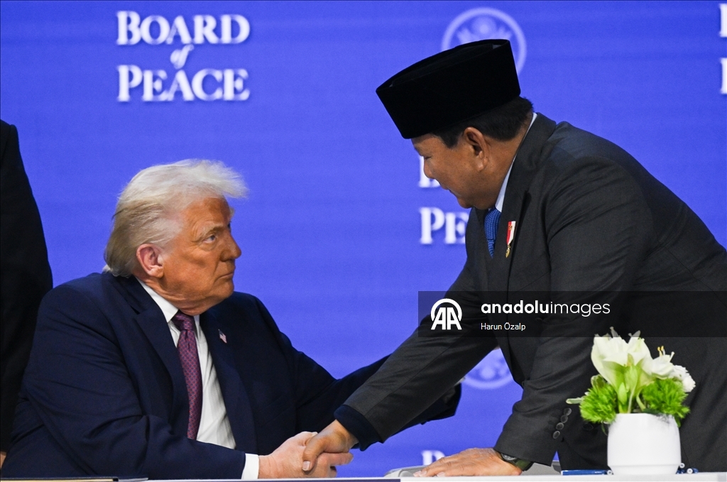 توقيع ميثاق "مجلس السلام" بحضور ترامب