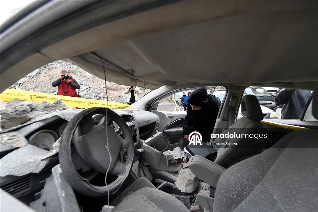 İsrail'in Lübnan'ın güneyine düzenlediği hava saldırıları