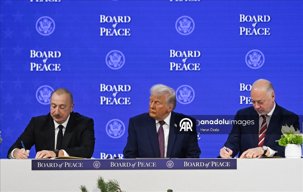 توقيع ميثاق "مجلس السلام" بحضور ترامب