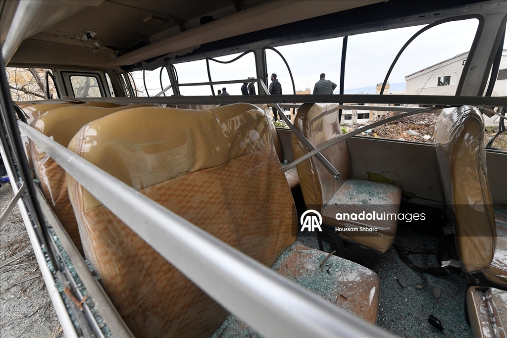 İsrail'in Lübnan'ın güneyine düzenlediği hava saldırıları