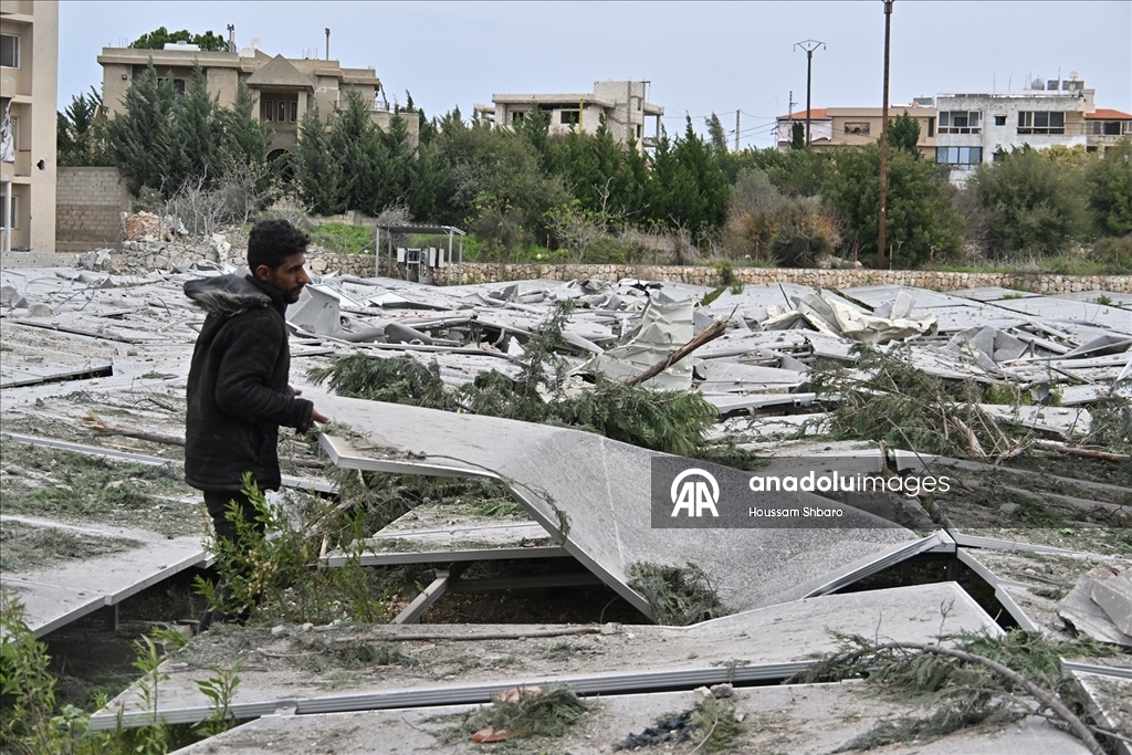İsrail'in Lübnan'ın güneyine düzenlediği hava saldırıları