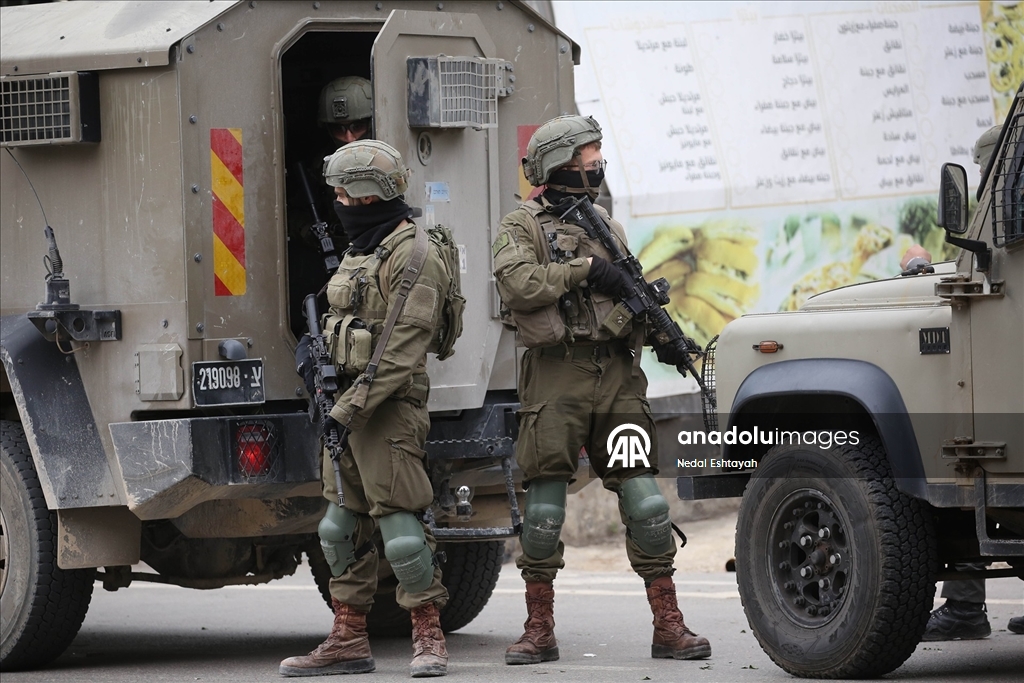 İsrail ordusu Nablus kentine baskın düzenledi