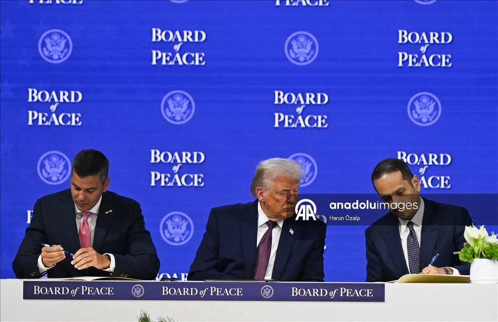 توقيع ميثاق "مجلس السلام" بحضور ترامب