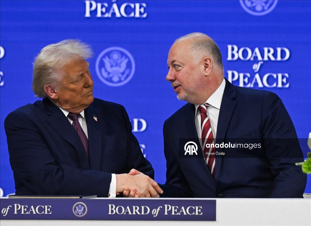 توقيع ميثاق "مجلس السلام" بحضور ترامب