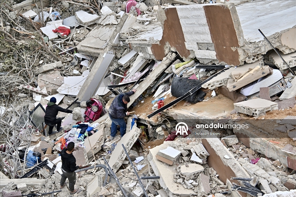 İsrail'in Lübnan'ın güneyine düzenlediği hava saldırıları