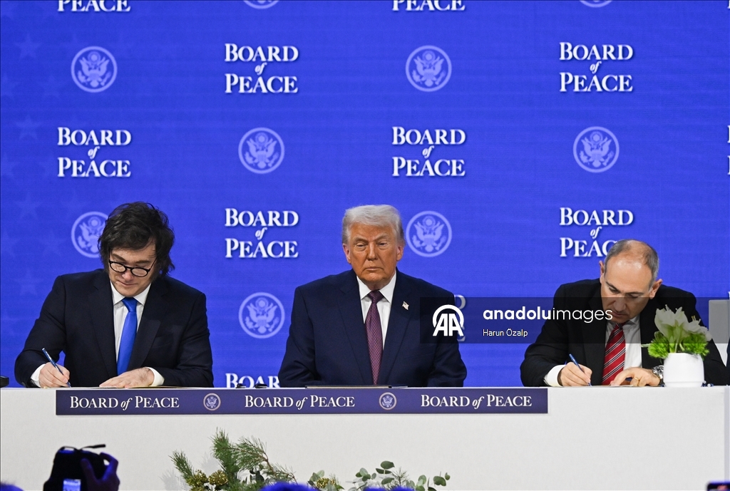 توقيع ميثاق "مجلس السلام" بحضور ترامب