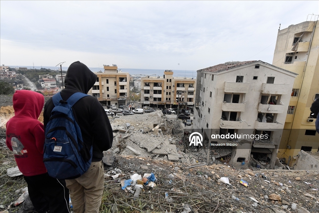 İsrail'in Lübnan'ın güneyine düzenlediği hava saldırıları