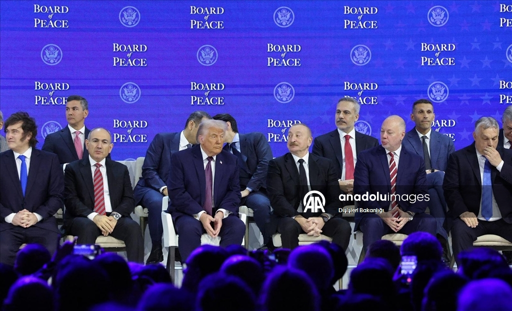 Davos'ta Gazze için Barış Kurulu Şartı imza töreni