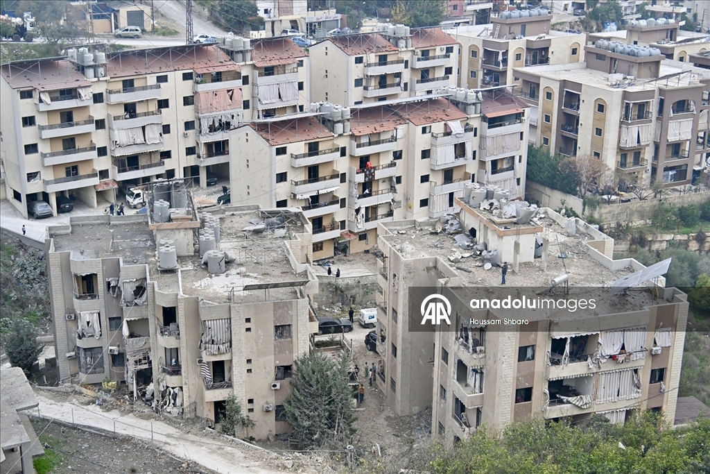 İsrail'in Lübnan'ın güneyine düzenlediği hava saldırıları