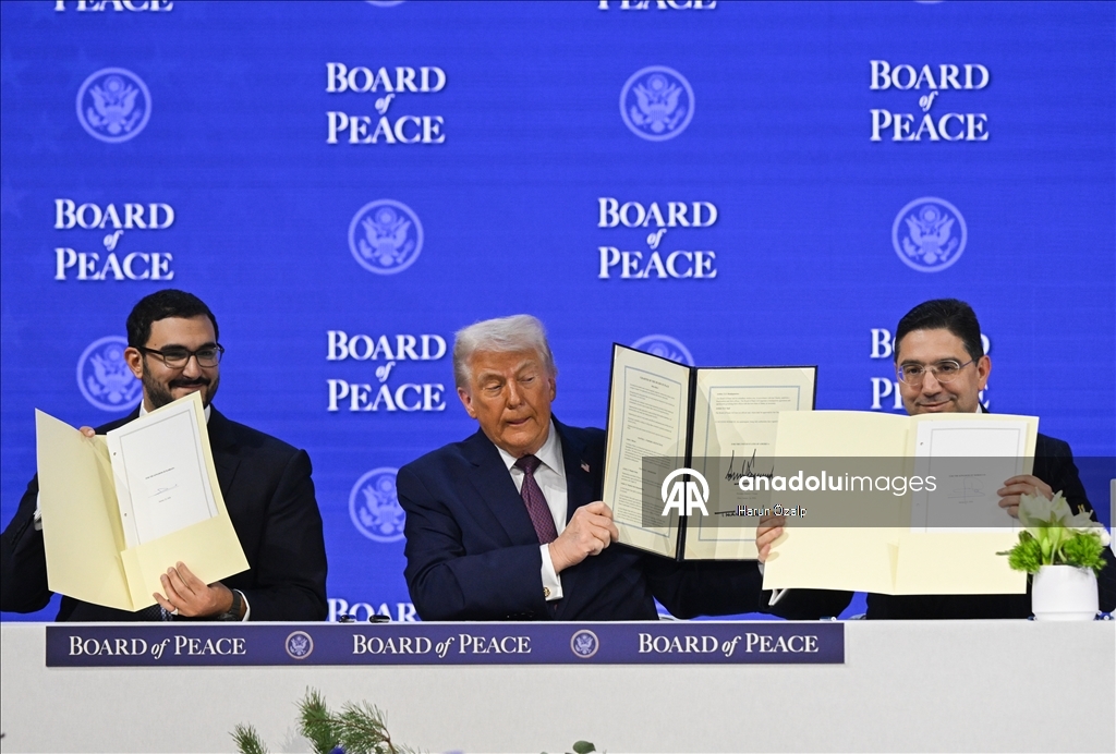 توقيع ميثاق "مجلس السلام" بحضور ترامب