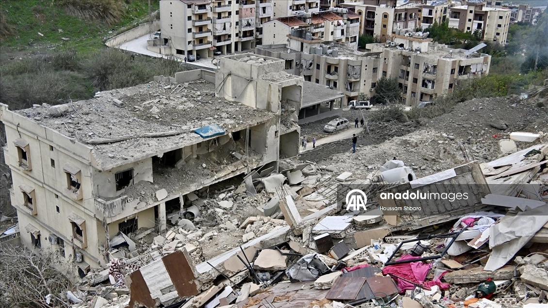 İsrail'in Lübnan'ın güneyine düzenlediği hava saldırıları