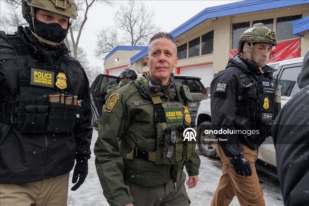 Пограничная служба США провела операцию в Миннеаполисе