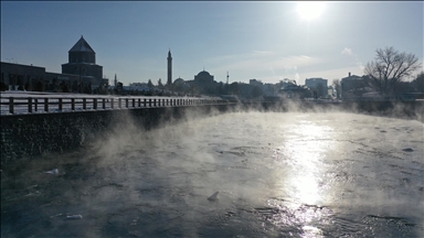 Erzurum, Ağrı, Ardahan ve Kars'ta dondurucu soğuklar etkili oluyor