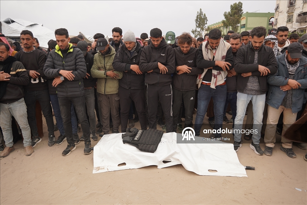 Трое палестинских журналистов погибли при ударе по сектору Газа