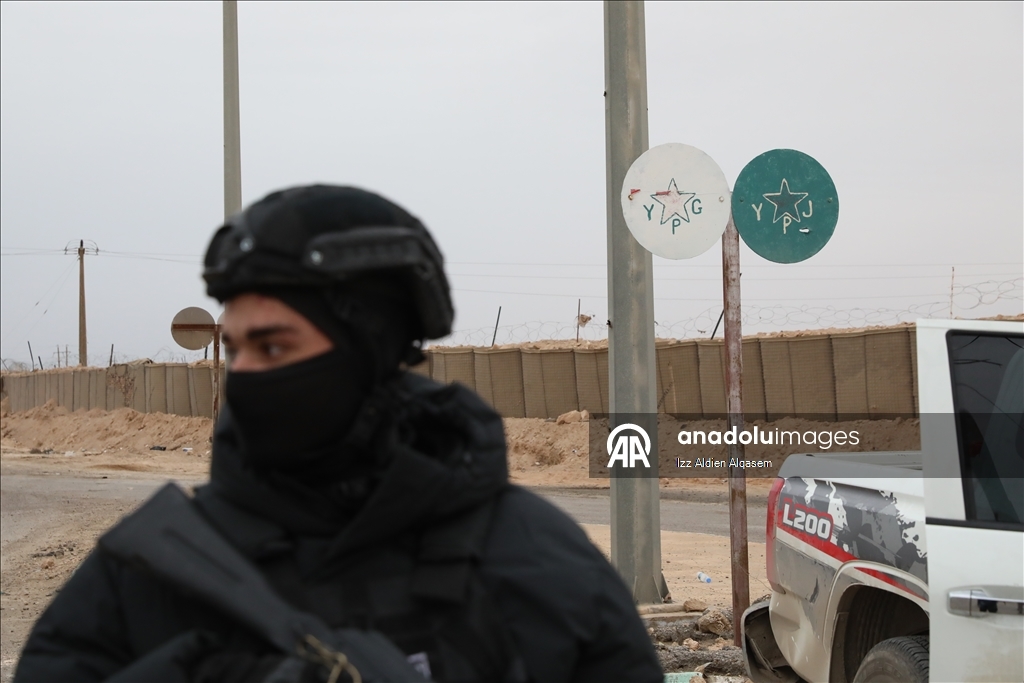 Дрон запечатлел крупнейшее нефтяное месторождение Сирии