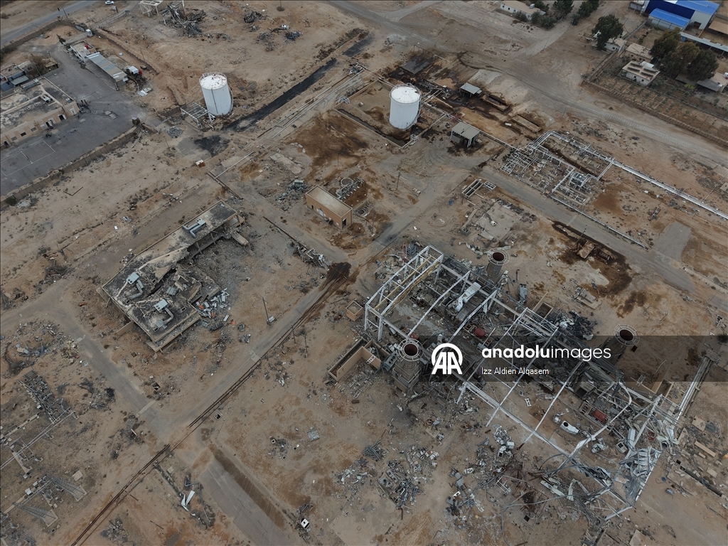 Дрон запечатлел крупнейшее нефтяное месторождение Сирии