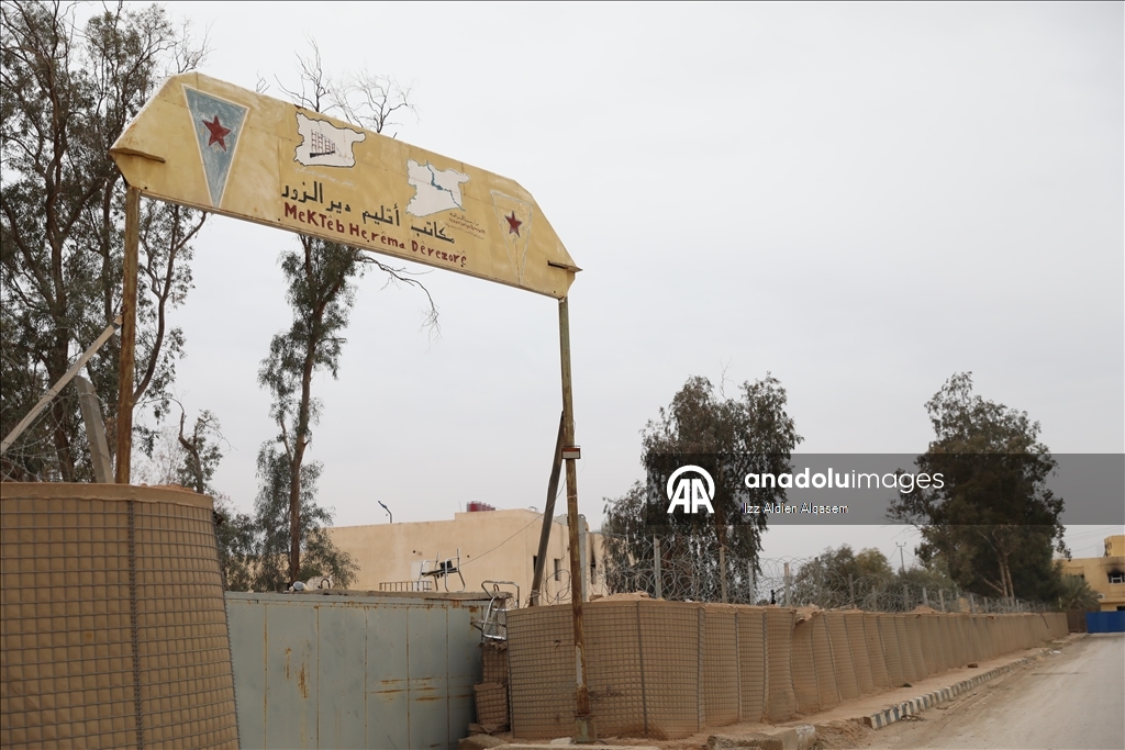 Дрон запечатлел крупнейшее нефтяное месторождение Сирии