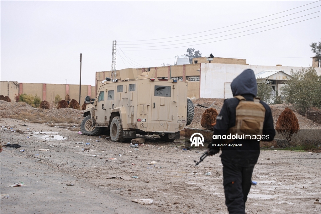 Suriye ordusu, terör örgütü YPG/SDG'nin kontrolündeki Aktan Hapishanesi'ni ele geçirdi