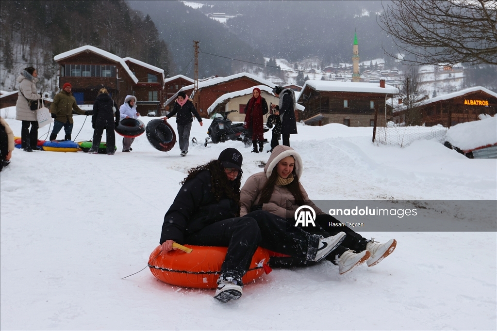 Trabzon'da "Uzungöl Kış Festivali" başladı