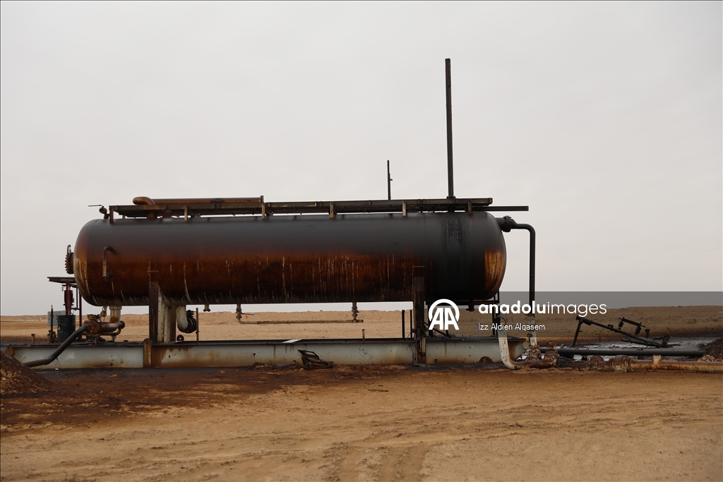 Дрон запечатлел крупнейшее нефтяное месторождение Сирии