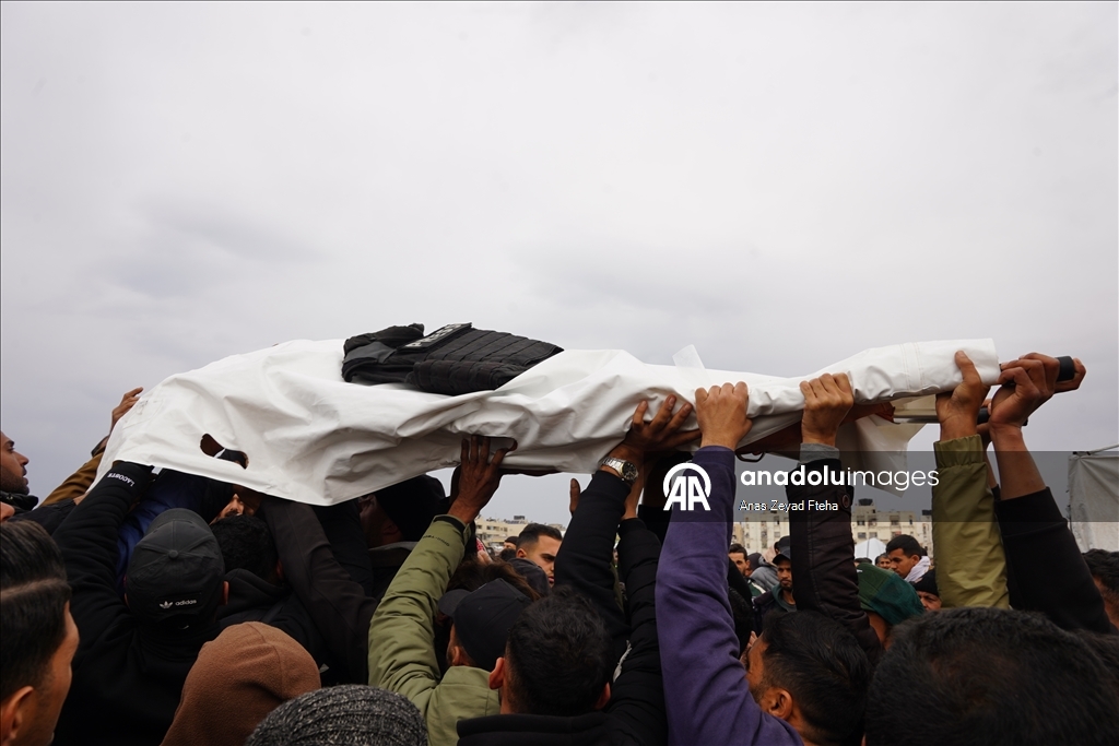 Трое палестинских журналистов погибли при ударе по сектору Газа