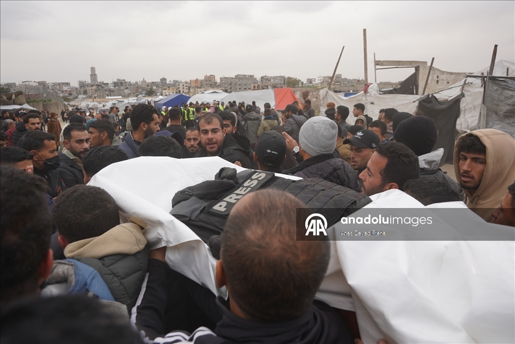 Трое палестинских журналистов погибли при ударе по сектору Газа