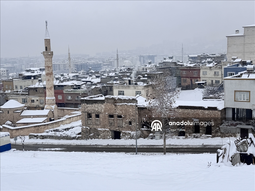 Siirt'te kar yağışı