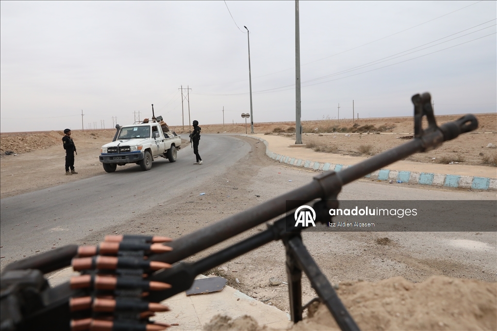 Дрон запечатлел крупнейшее нефтяное месторождение Сирии