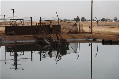 Дрон запечатлел крупнейшее нефтяное месторождение Сирии