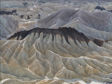 Zabriskie Point in Death Valley