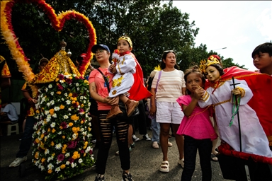  Philippines celebrates colorful Dinagyang Festival in Iloilo