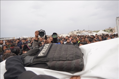 Трое палестинских журналистов погибли при ударе по сектору Газа