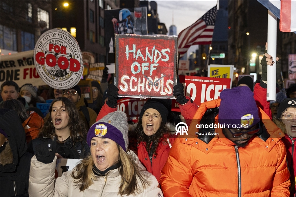 New York’ta ICE karşıtı protesto