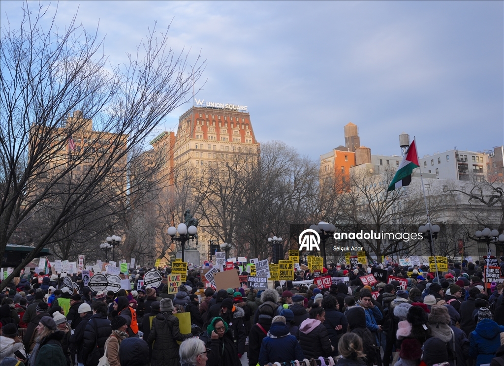 New York’ta ICE karşıtı protesto