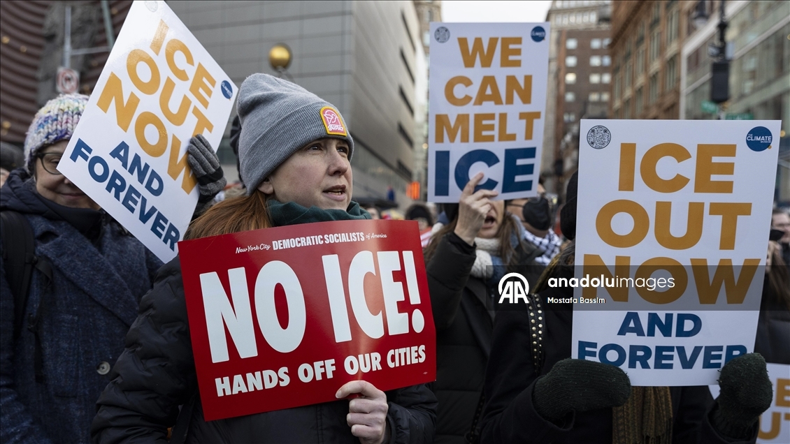 New York’ta ICE karşıtı protesto