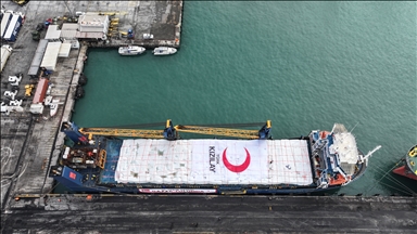 Из порта турецкого Мерсина отплыл 20-й «Корабль добра» с гумпомощью для Газы