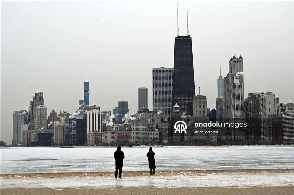 Chicago’da şiddetli soğuk hava dalgası etkili oldu 11