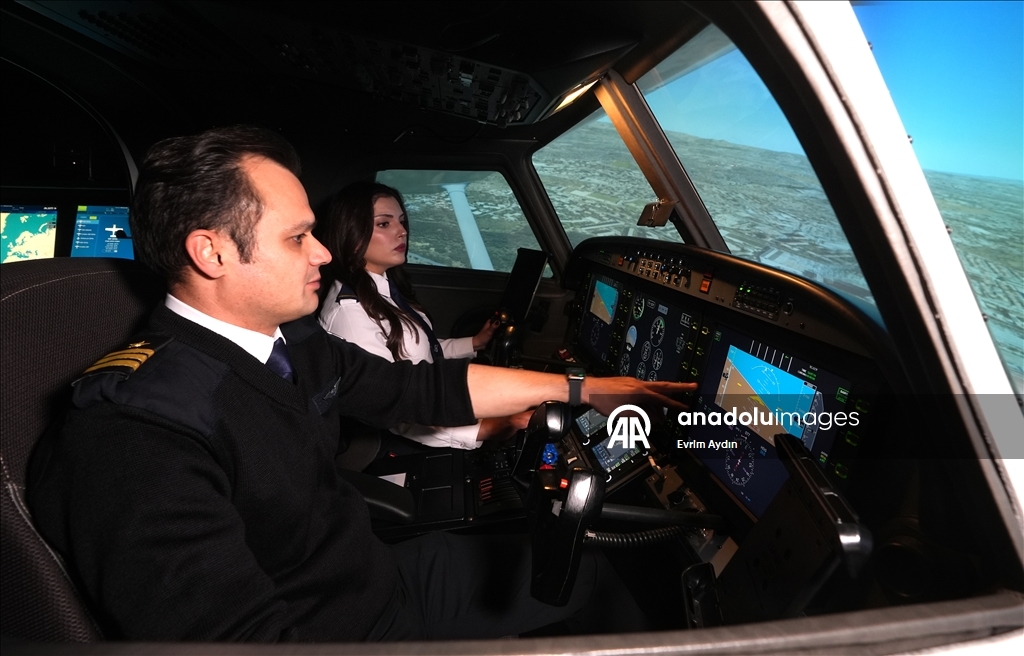"Mektepli" kadın pilotlar THK Üniversitesinde yetişiyor 1